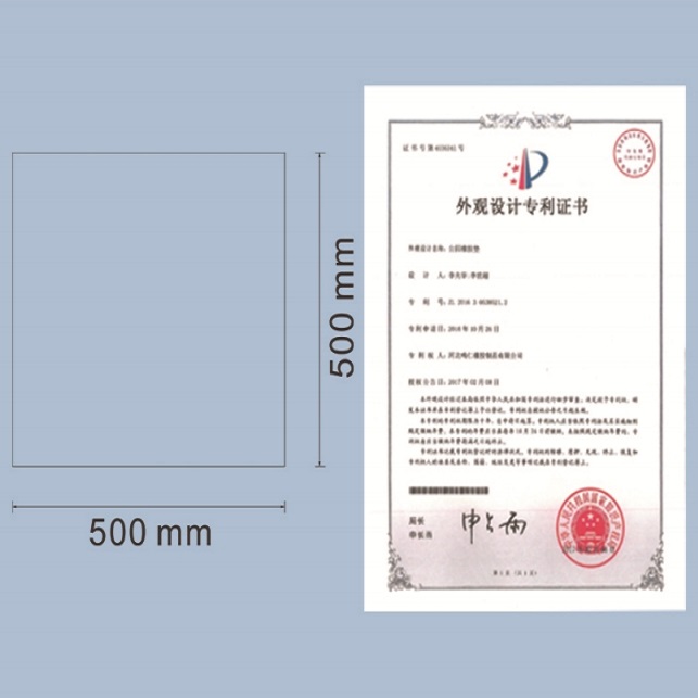 蛋托型颗粒地板